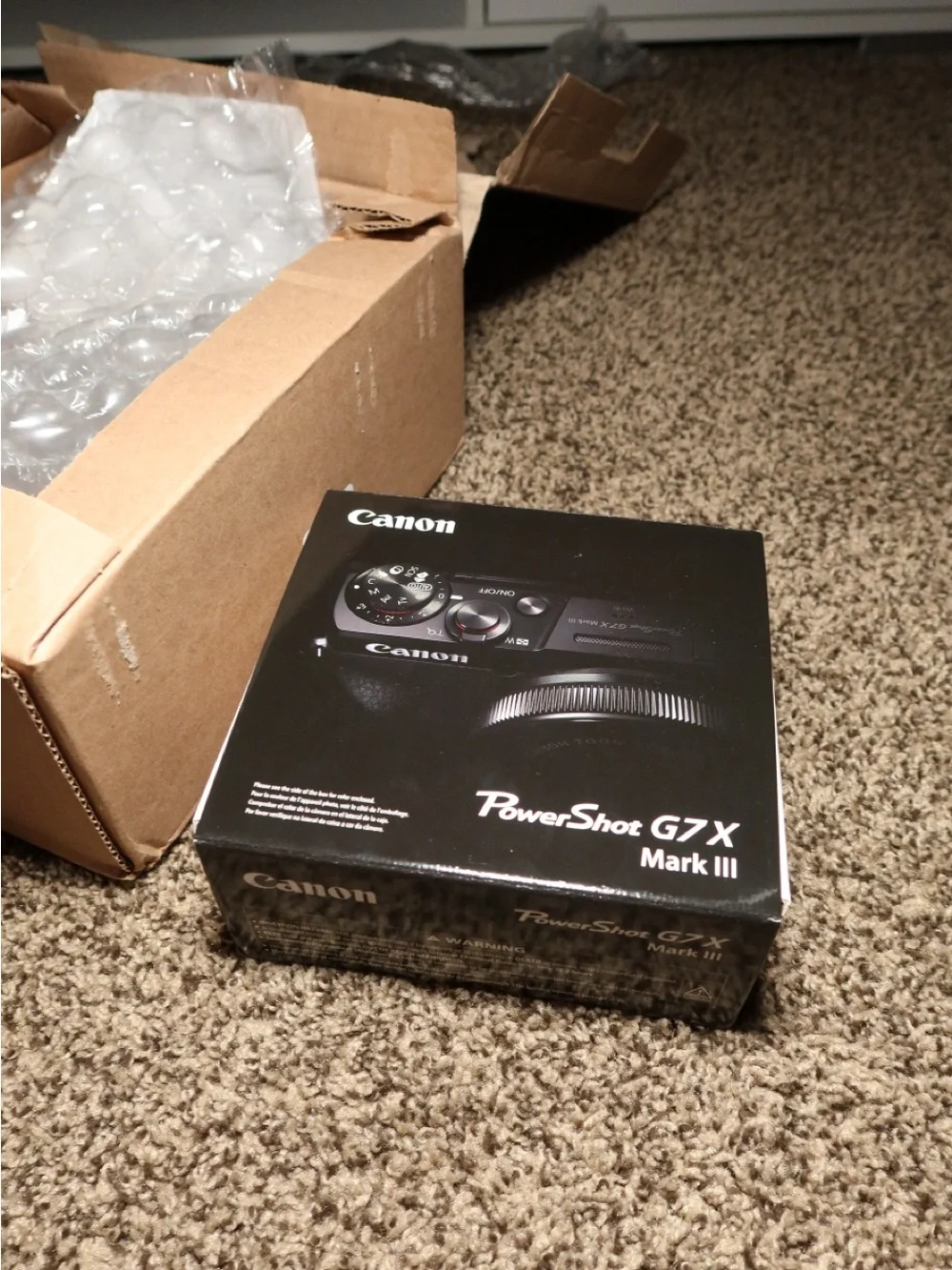 Canon PowerShot G7 X Mark III — Black